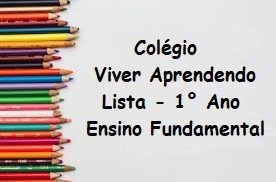 1° ANO ENSINO FUNDAMENTAL I