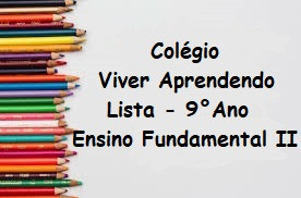 9° ENSINO FUNDAMENTAL II