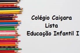 EDUCAÇÃO INFANTIL I