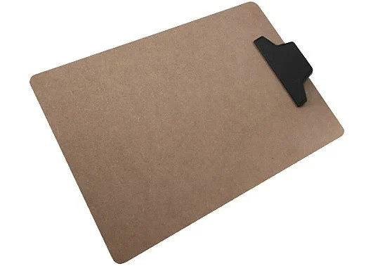 PRANCHETA A4 MADEIRA  PREND.PLASTICO