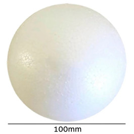 BOLA ISOPOR 100MM