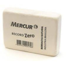 BORRACHA MERCUR BRANCA REF.ZERO