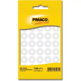 REFORCO ADESIVO PIMACO TRANSPARENTE C/150