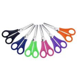 TESOURA LEO ESCOLAR BLACK/PLUS