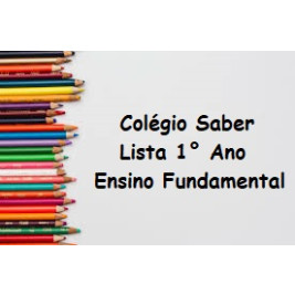 1° ANO ENSINO FUNDAMENTAL
