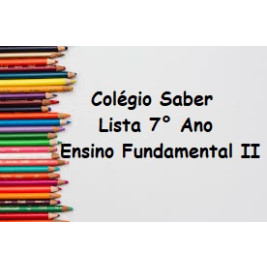 7° ANO ENSINO FUNDAMENTAL II