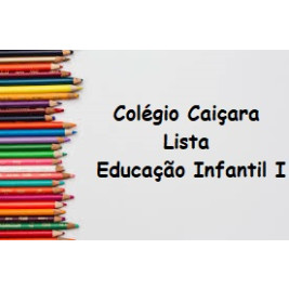 EDUCAÇÃO INFANTIL I
