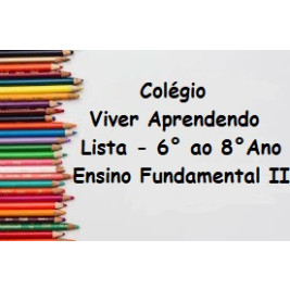 6° AO 8° ENSINO FUNDAMENTAL II